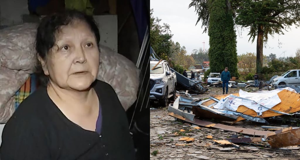 “La casa voló por cerca de 50 metros”: el relato que muestra la fuerza devastadora del tornado en Puerto Varas