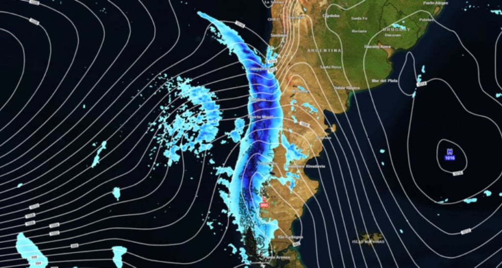 Lluvias y nevadas regresan: revisa en qué días y regiones impactará el nuevo sistema frontal en Chile