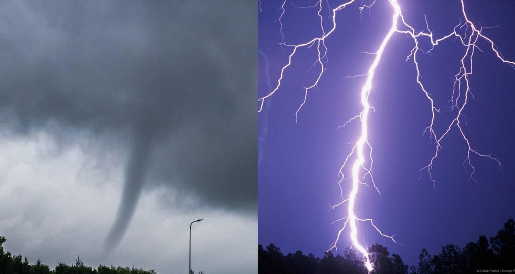 Pronostican tormentas severas con granizos y posibles tornados para estas regiones del país