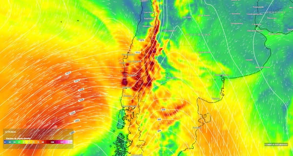 Río atmosférico categoría 5: lluvias intensas y vientos huracanados azotarán a estas regiones